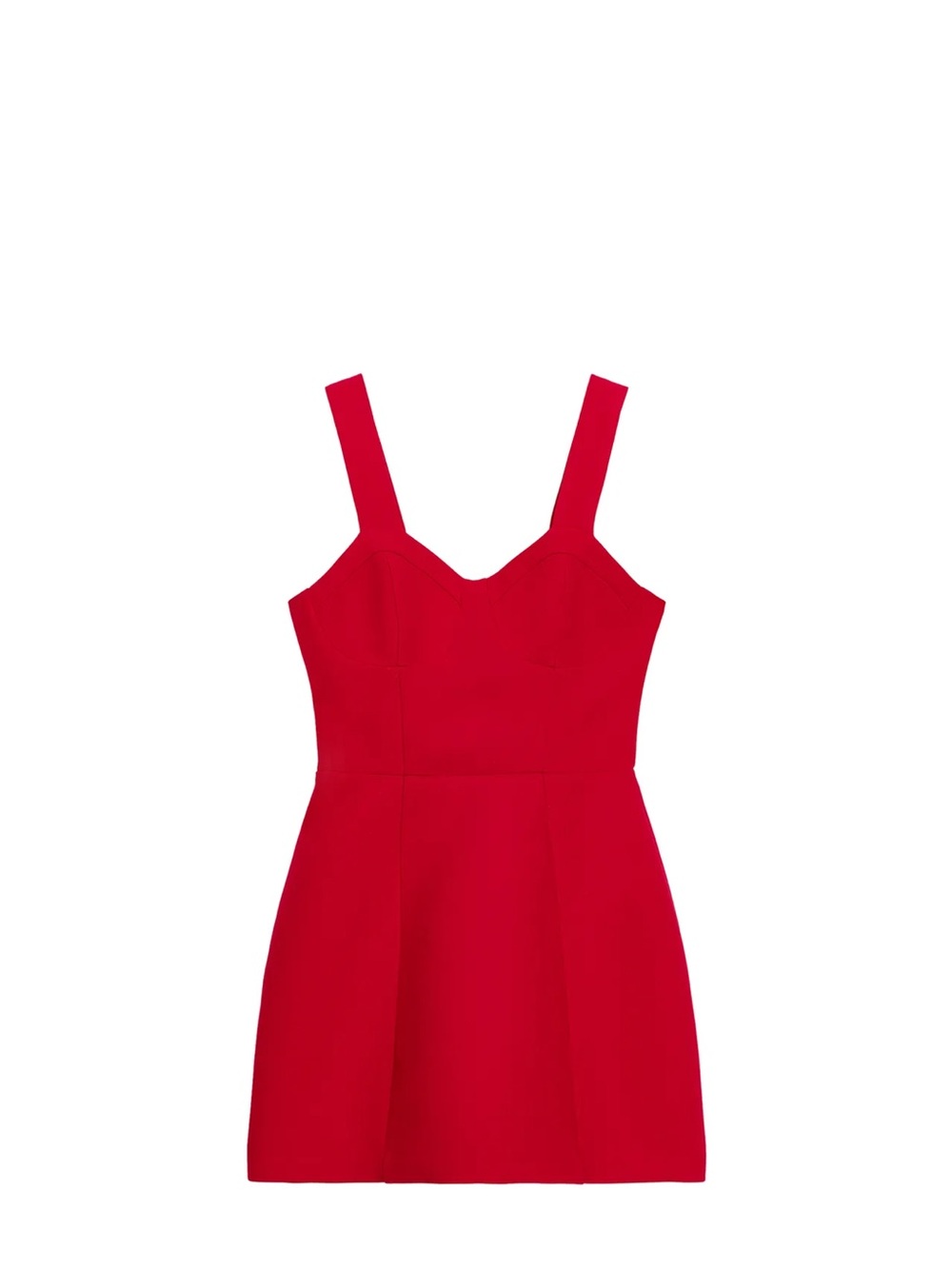 Zara Red Sleeveless Mini Dress